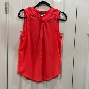 NWOT American Eagle Outfitters Bright Red Sleeveless Blouse size S